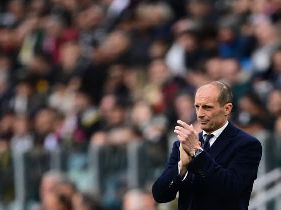 Article image:Allegri: ‘Juventus very close to achieving targets’