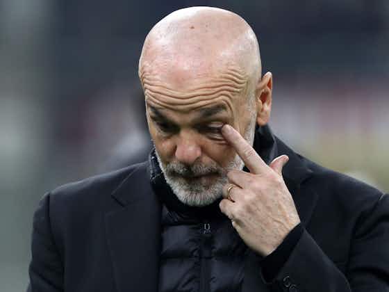 Article image:Pioli: Cardinale and Milan dissatisfied since December