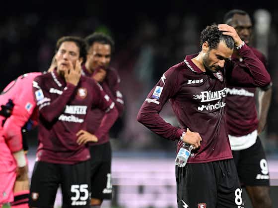 Article image:Confirmed: Salernitana relegated from Serie A – first team down in 2023-24