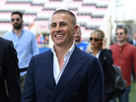 Article image:Cannavaro reportedly chosen for Udinese job