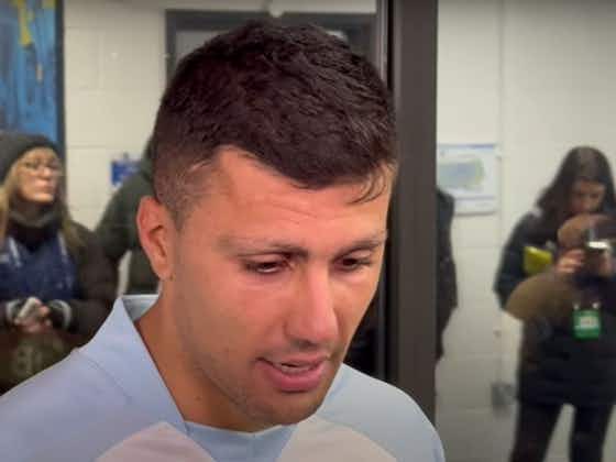 Article image:WATCH: Rodri says only one team deserved to go through following Man City’s Champions League exit