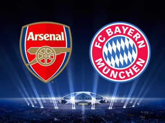 Article image:Arsenal given a touch of bad news ahead of the visit of Bayern Munich