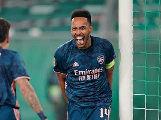 Article image:Video – Aubameyang shuts his critics up to give Arsenal a 2-1 lead