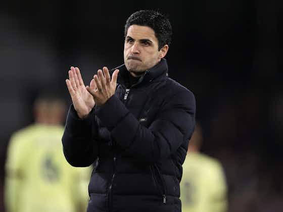 Article image:Arteta happy that the Arsenal project has been a success this season