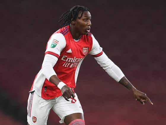 Article image:Confident teenager believes he will make his Arsenal debut soon