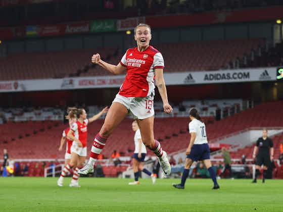 Article image:Confirmed Arsenal Women Team to face Manchester City – Leah Williamson Captain
