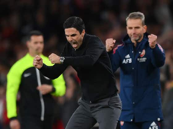 Article image:Arteta says its easy to praise his Arsenal players after “10 in a row and one draw”