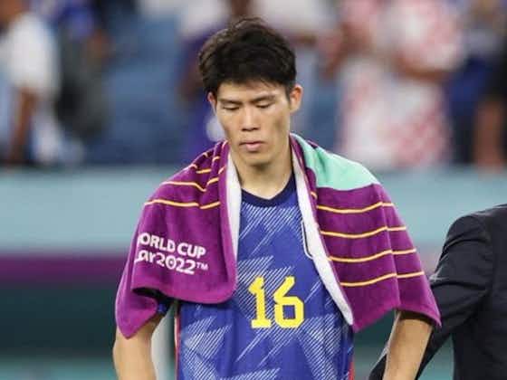 Article image:Tomiyasu on way back to Arsenal after shock Japan defeat