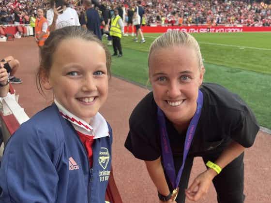 Article image:One young Arsenal women’s fan inspired by Beth Mead to help raise money for her Mum’s charity
