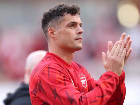 Article image:At least Granit Xhaka still hasn’t given up on Arsenal winning the EPL title