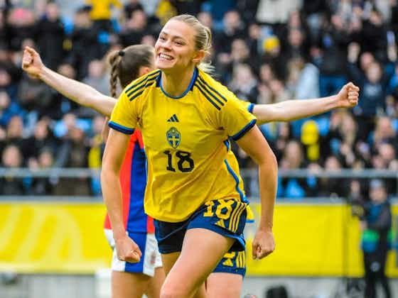 Article image:Arsenal’s Ilestedt is Sweden’s top scorer after easy win in the Womens World Cup (plus video)