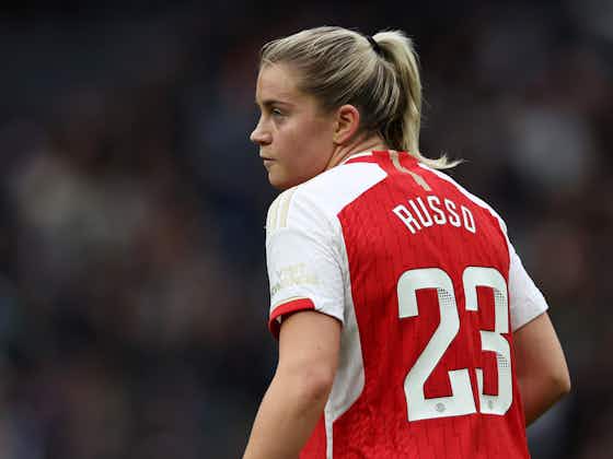 Article image:Is striker Alessia Russo better playing up front as a false 9 for Arsenal Women?