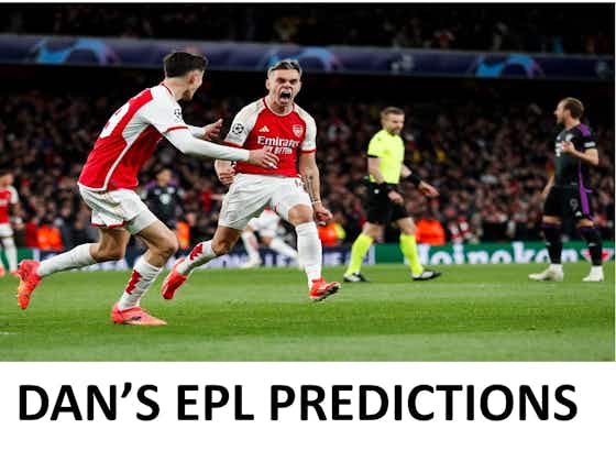 Article image:Dan’s EPL Predictions – Arsenal face potential banana skin against Aston Villa