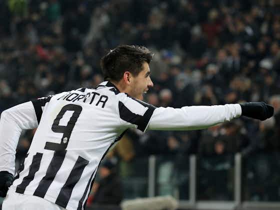 Article image:Video – On this day, Morata opened his Juventus account in Bergamo