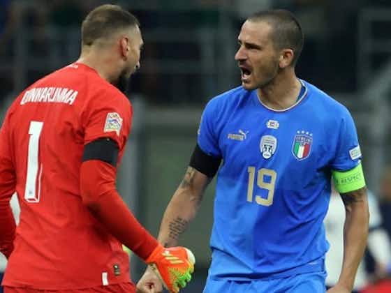 Article image:Bonucci earns high praise for his performance against Italy