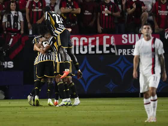 Article image:Video – The highlights from Juventus vs Milan friendly in Los Angeles