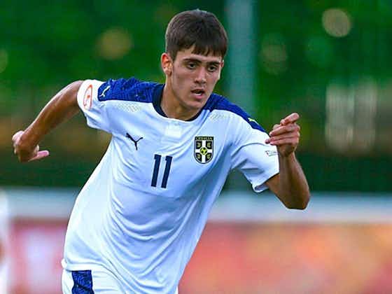 Article image:Napoli is now challenging Juventus for Serbian teenager