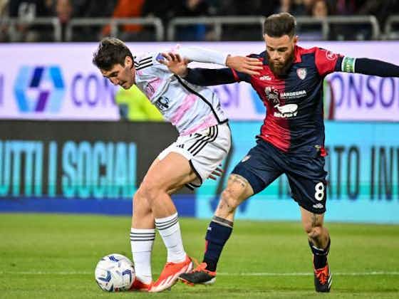 Image de l'article :Second-half comeback rescues a point for sloppy Juventus against Cagliari