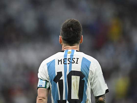 Article image:Messi Leaves Manchester City Star Amazed After His Performance Against Mexico
