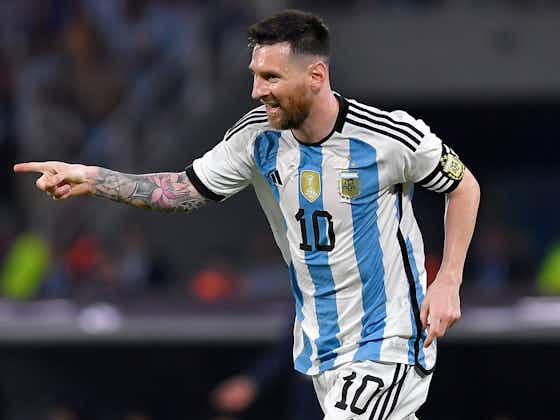 Article image:Benfica Star Reveals Messi Tattoo to Celebrate 2022 FIFA World Cup (Photo)