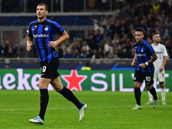 Article image:Photo – Inter Milan Striker Edin Dzeko: “Quarterfinals”