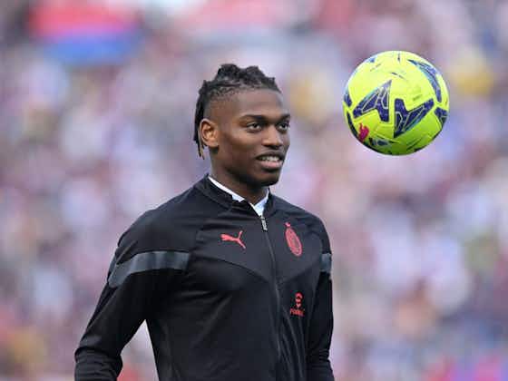 Article image:Rossoneri Superstar Rafael Leao Admits ‘Right Now Inter Milan Clearly Superior To AC Milan’