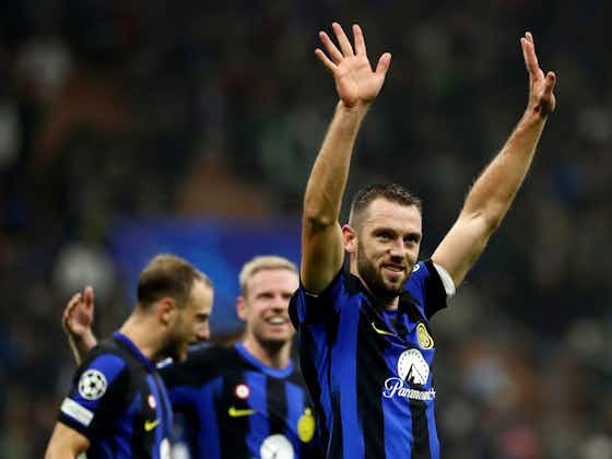 Article image:Photo – France FIFA World Cup WInner Celebrates Inter Milan Serie A Win Vs Genoa: ‘One Step At A Time’