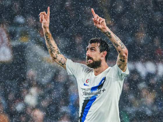 Article image:Ex Lazio Veteran Destined To Stay Inter Milan Following Derby Goal Vs AC Milan – Exit Talks Put To Bed