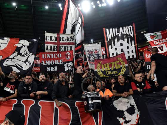 Article image:Watch: Milan fans taunt Juve supporters after draw – “You’ll go back to Serie B”