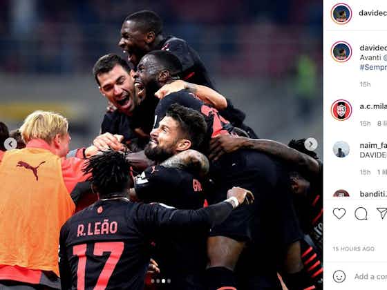 Article image:Photos: Milan players react to Hellas Verona win on social media – “Never give up!”