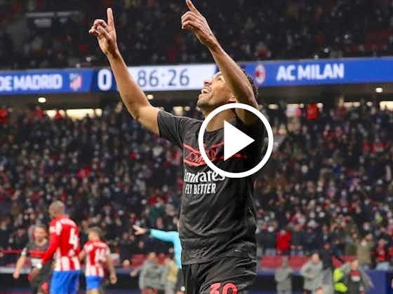 Article image:Watch: Messias nets first Milan goal with header to win it late on against Atletico Madrid