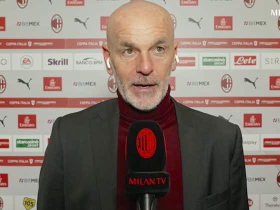 Article image:Pioli admits he was ‘not able to stimulate’ his side and gives information on Tomori’s problem