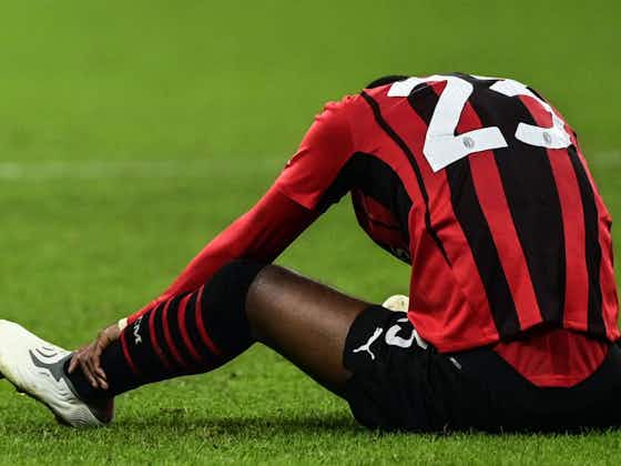 Article image:Official: Milan confirm Tomori will be out for a month following successful surgery