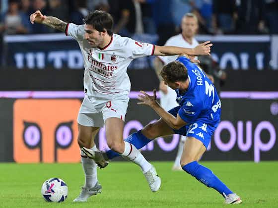 Article image:Milan midfielder Tonali on throw-in controversy: “It was the right thing to do”