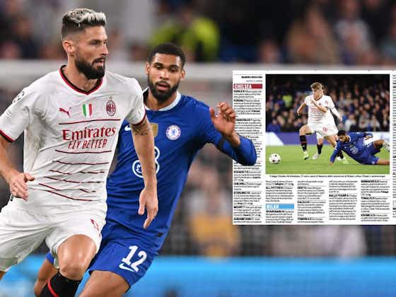 Article image:Tuttosport: Milan player ratings for Chelsea loss – five players get 4.5 or less