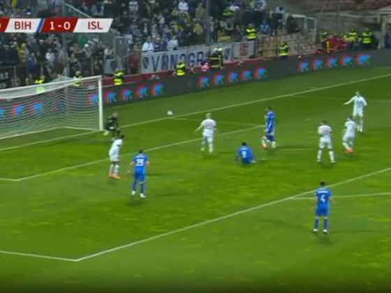 Article image:Watch: Krunic strikes again as he bags a brace for Bosnia against Iceland