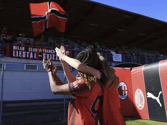 Article image:Milan Women 4-0 Pomigliano: Dompig nets brace in dominant victory