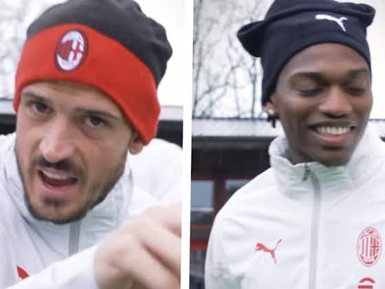 Article image:Watch: ‘What MVP would you want on your team?’ – Leao and Florenzi’s amusing response