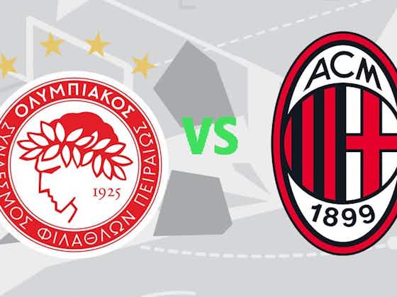 Article image:Venue, time and how to watch: All the info ahead of Olympiacos-Milan Youth League final