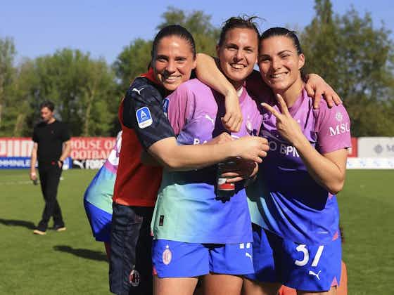 Article image:Napoli win and pending renewals: The latest news on AC Milan Women