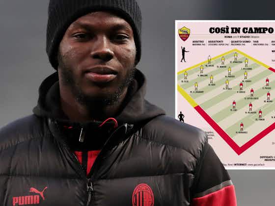 Article image:GdS: Predicted XIs for Roma vs. Milan – Musah the surprise inclusion