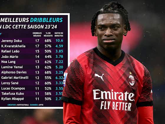 Article image:Key statistic highlights how Leao remains Milan’s attacking metronome