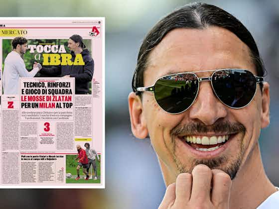 Immagine dell'articolo:GdS: Head coach, signings and more – Zlatan’s moves to bring Milan back to the top