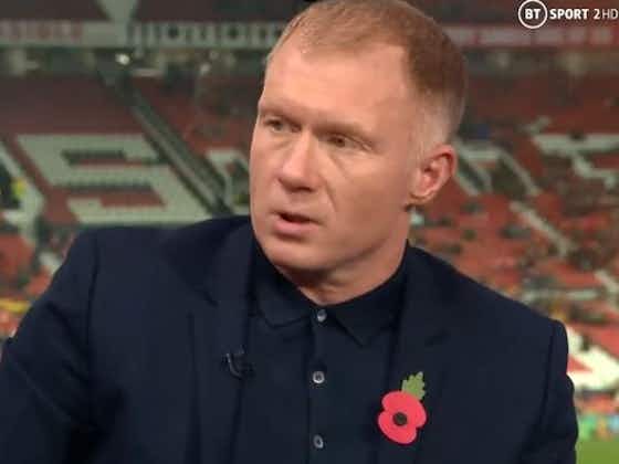 Article image:Paul Scholes explains what Anthony Martial is lacking as Man United striker