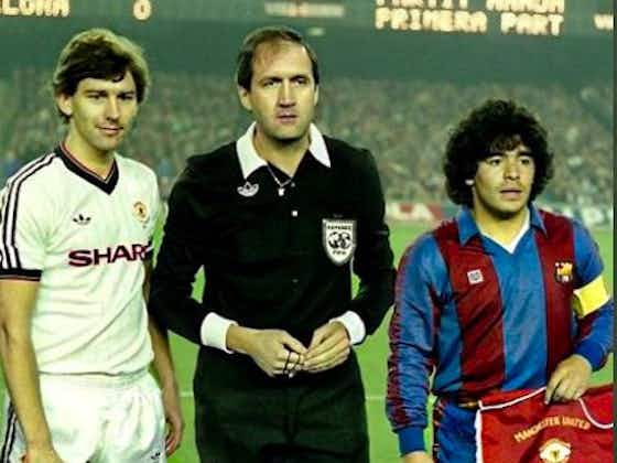 Article image:Man Utd players past and present pay tribute to Diego Maradona after icon’s death
