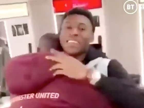 Article image:Video: Pogba and Bailly say goodbye to Fosu-Mensah after transfer to Bayer Leverkusen