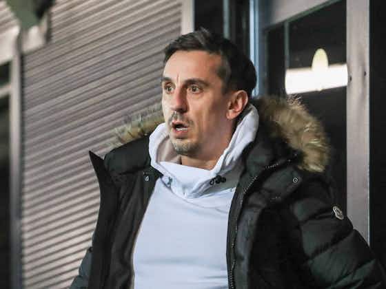 Article image:Gary Neville urges Leeds to pull off anti-ESL prank v Liverpool in Premier League meeting