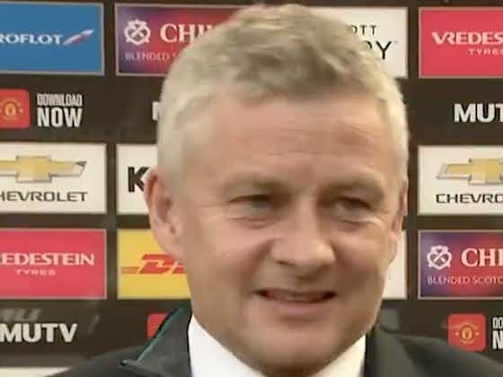 Article image:(Video) Solskjaer explains Man Utd team selection v Burnley