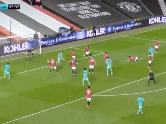 Article image:(Video) Diogo Jota equalises with flick following scramble inside United box