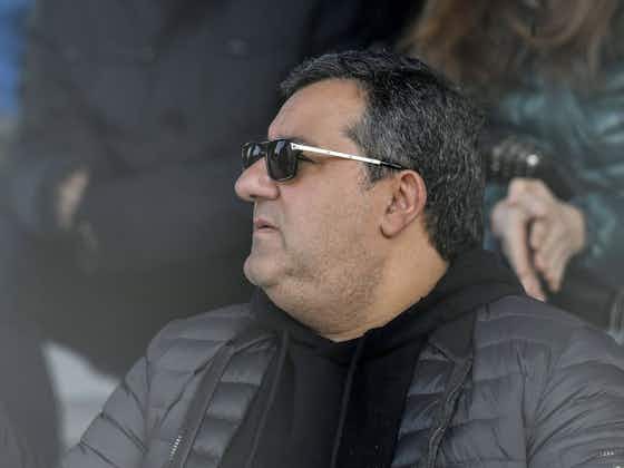 Article image:Mino Raiola offers update on possibility of Paul Pogba leaving Man United